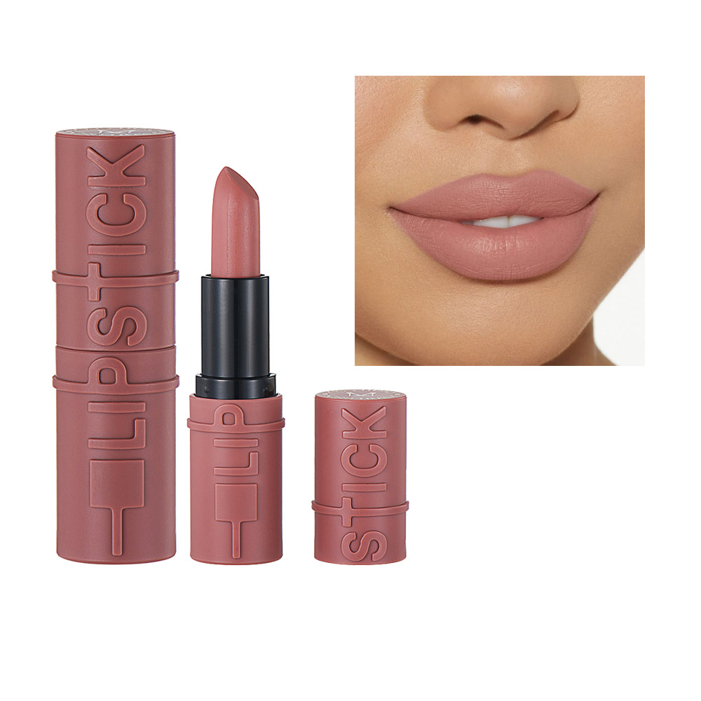New cross-border lipstick matte matte velvet long-lasting non-fading lipstick lip cosmetics details Picture