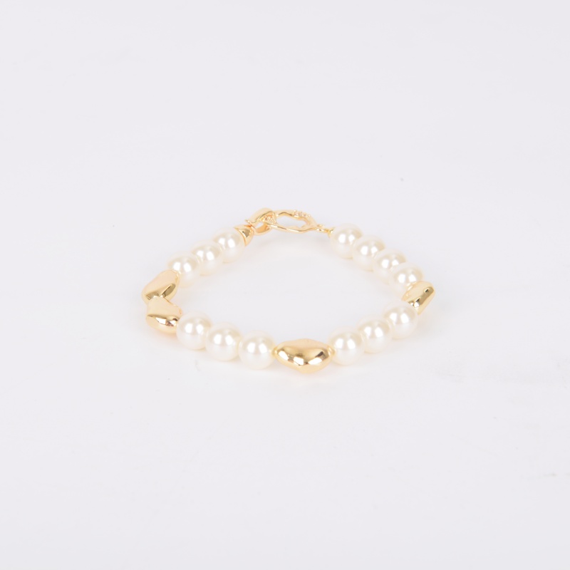 A light luxury design sense, individual Baroque natural freshwater pearl bracelet, a high-end charm, a female best friend details Picture