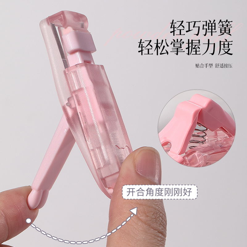 LMLTOP Press-Type Eyelash Curler Set Sunflower Wide-Angle Local Curling Eyelash Curler LLT08 Specification drawing