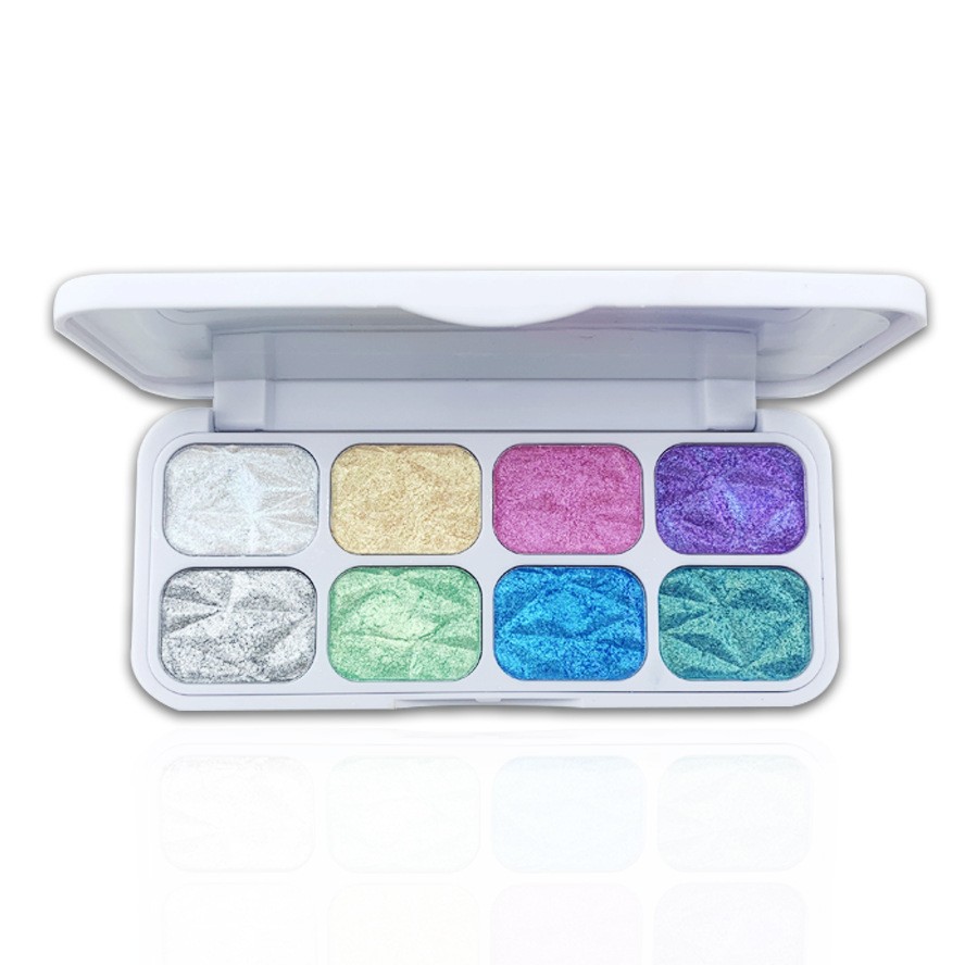 insfany Macaron Chameleon High Disc Polarized Color 8-color Cut Color Eyeshadow Douyin Xiaohongshu Item Picture