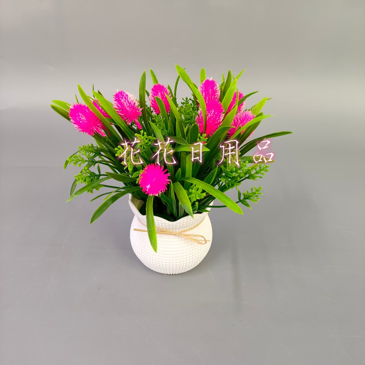 Artificial flowers, fake flowers, bonsai, plastic POTS, fruit ornaments and decorative items Specification drawing