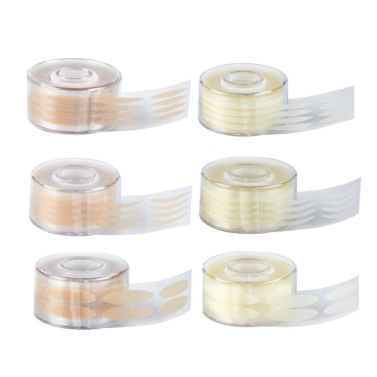LMLTOP roll-style double eyelid stickers 300 pairs lace widened crescent-shaped beauty stickers A1037 Item Picture