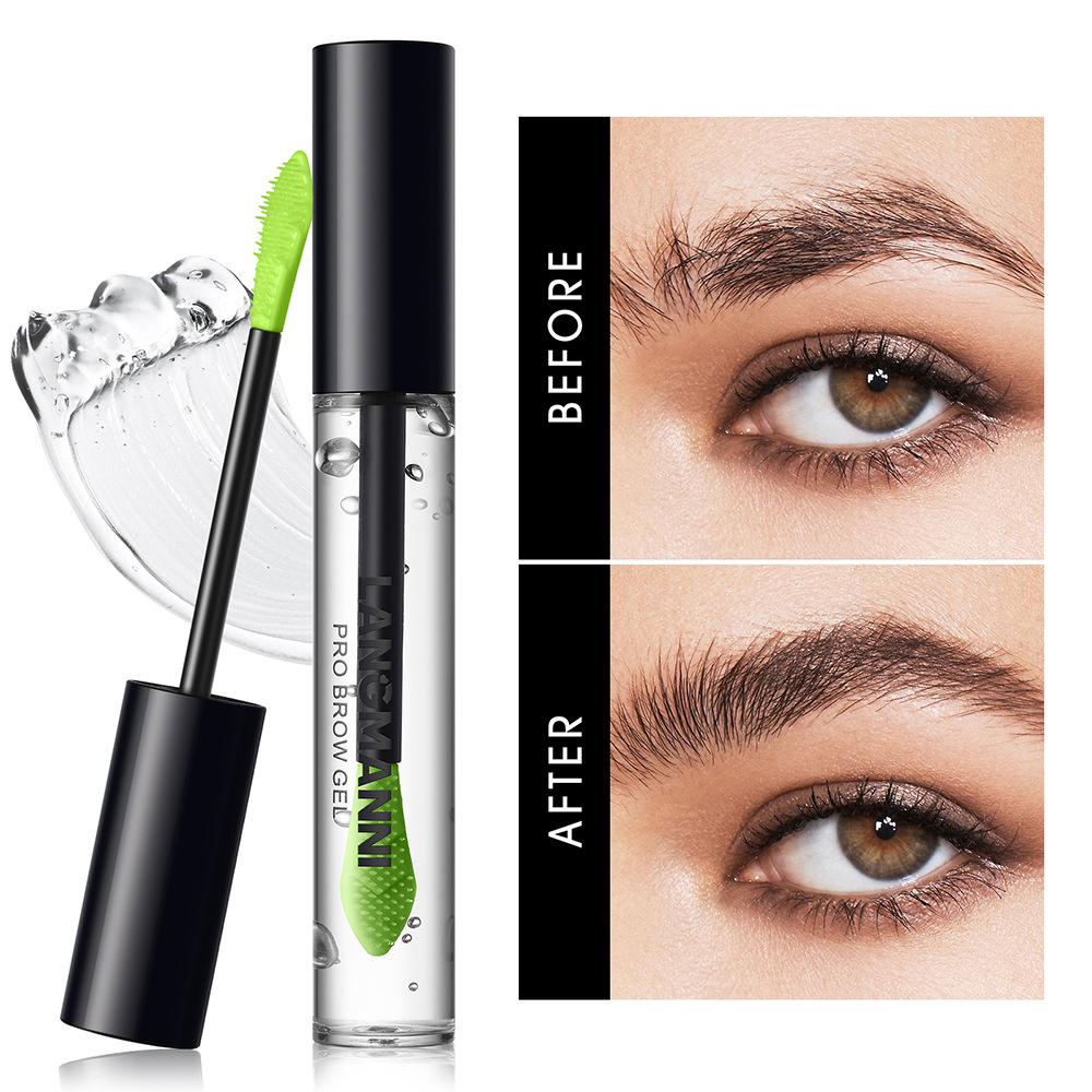 Langmanni's new three-dimensional shaping eyebrow gel, fang Water Wild Natural Eyebrow Gel details Picture