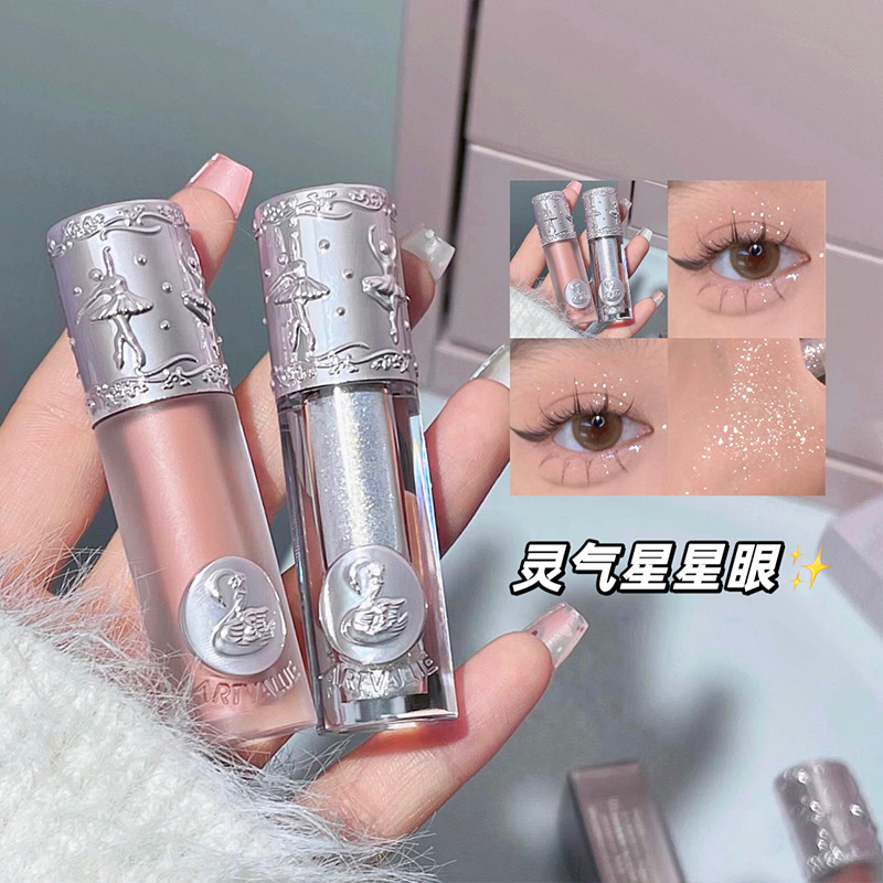 Art Value's new Balleism Eyeshadow Liquid, 6-color Sequin glitter Pearlescent beauty cosmetics, has crossed borders Application Scenario
