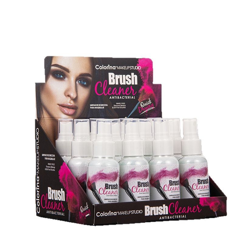 Cross-border makeup brush cleaning spray, no-rinse quick-drying eyeshadow brush, powder puff, beauty tool cleaning liquid brand wholesale Item Picture