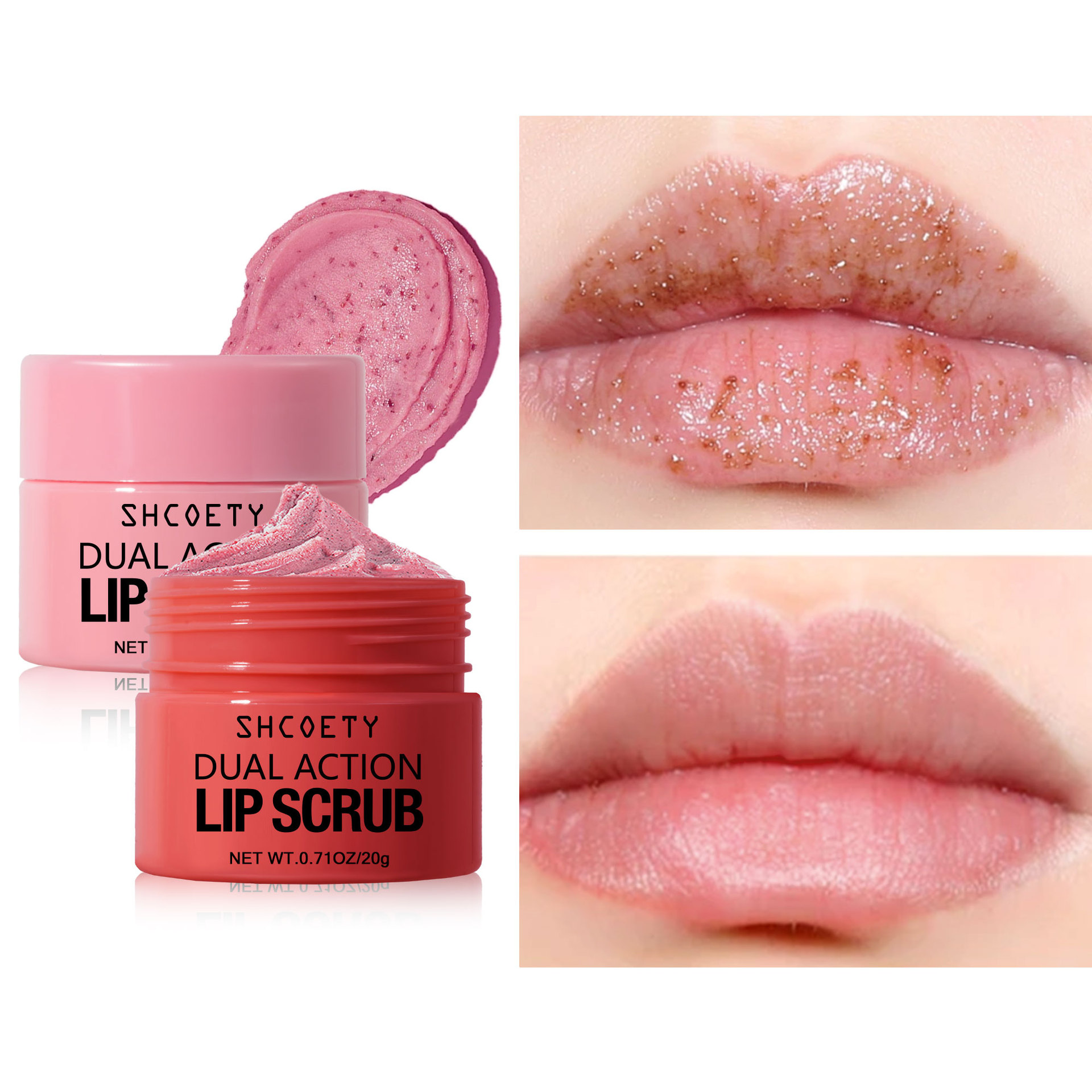 SHCOETY Cross-border Lip Scrub, exfoliating, moisturizing and nourishing lip balm for export full figure