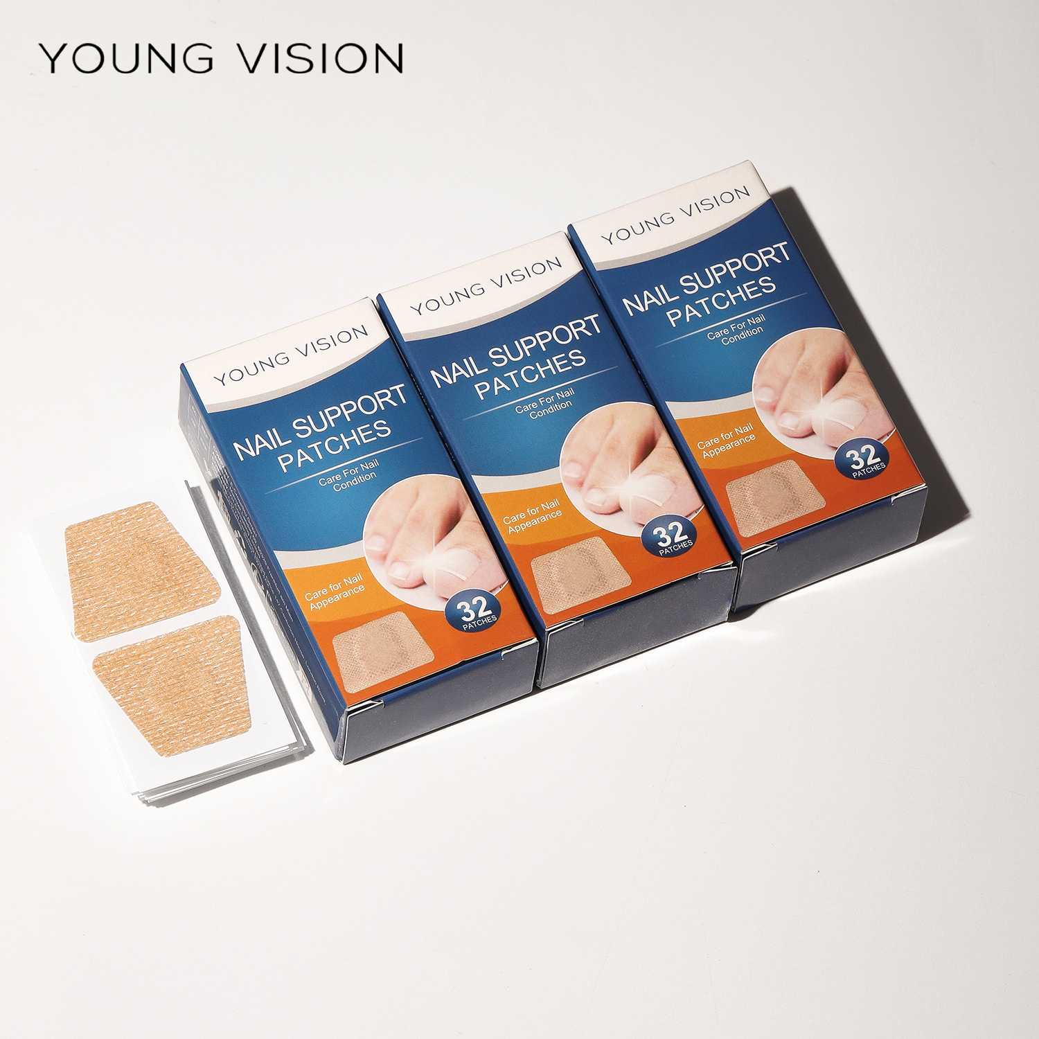 YOUNG VISION Toenail patch Application Scenario