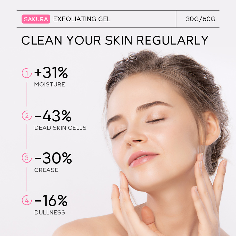 Cross-border version QUIYUM Sakura Keratin Gel 50g (Color Box) Facial Pore Cleansing Keratin Manufacturer details Picture