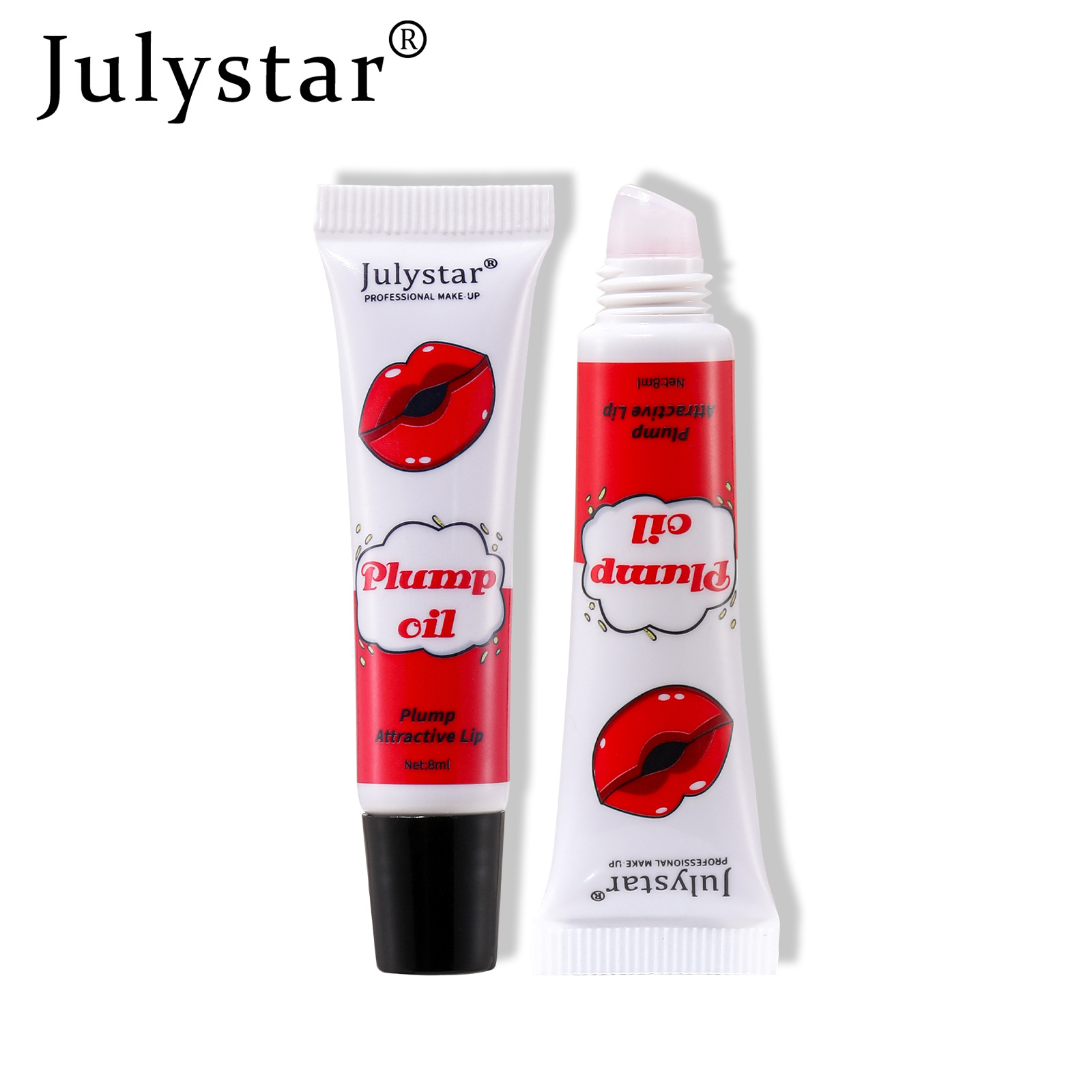 Julystar Lip Makeup, Water Gloss Lip Oil, Mirror Puffy Lip Gloss Item Picture