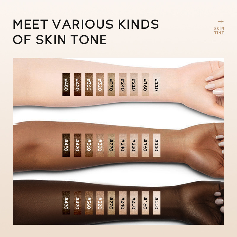 Cross-border version LAIKOU Skin Colorant 30g (color box) 9-color cream Contouring color pre-makeup makeup details Picture
