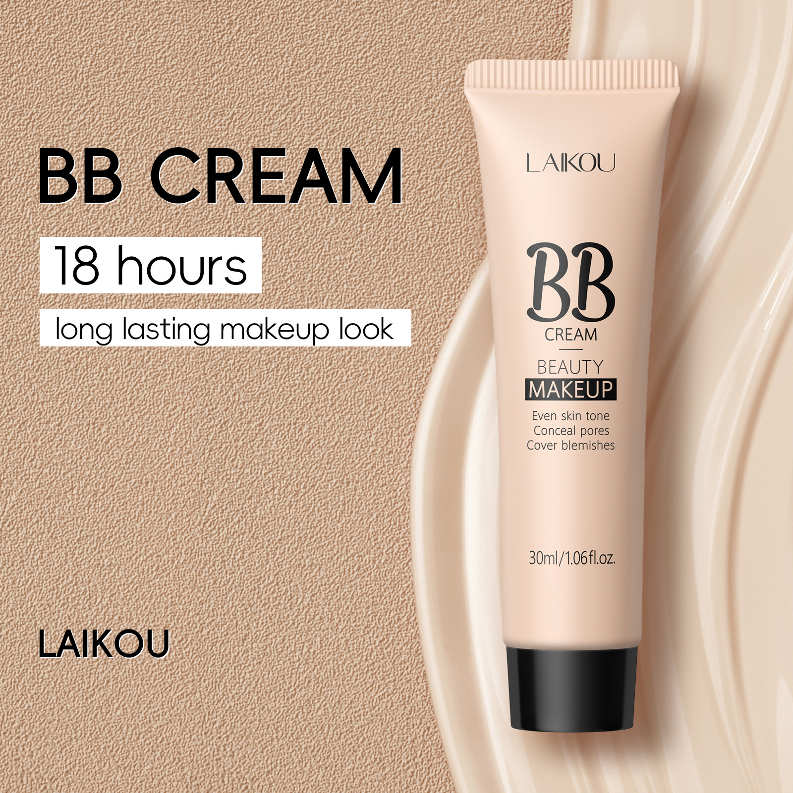 LAIKOU 6-color BB Cream (Color Box) 30g Hydrating, Moisturizing, Brightening and concealing Facial Makeup Product details Picture