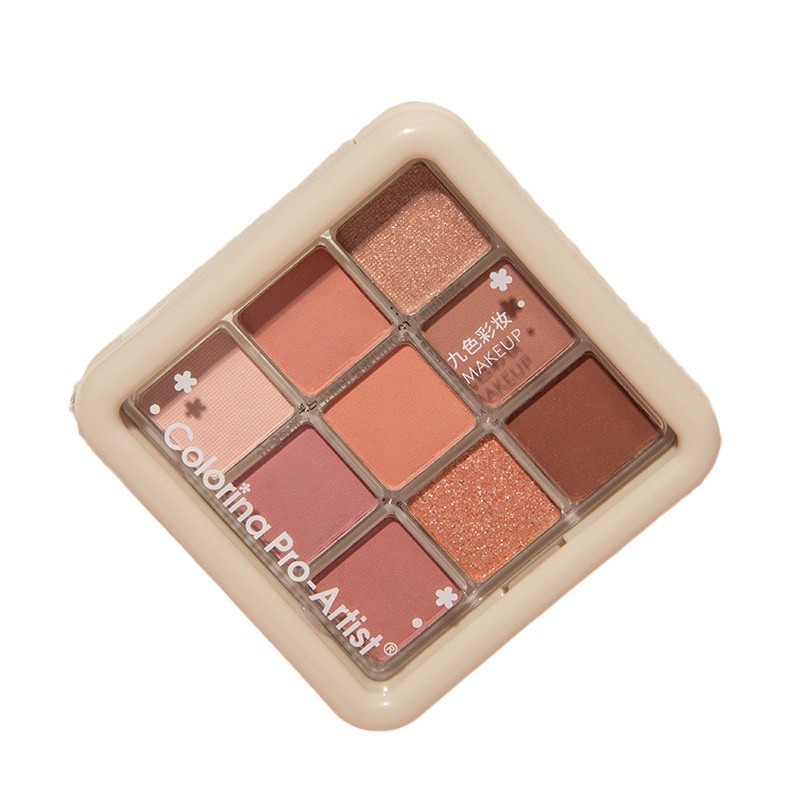 Export cosmetics, pearlescent and matte eyeshadow, affordable purple earth tone eyeshadow palette, cosmetics in stock wholesale, beauty products Specification drawing
