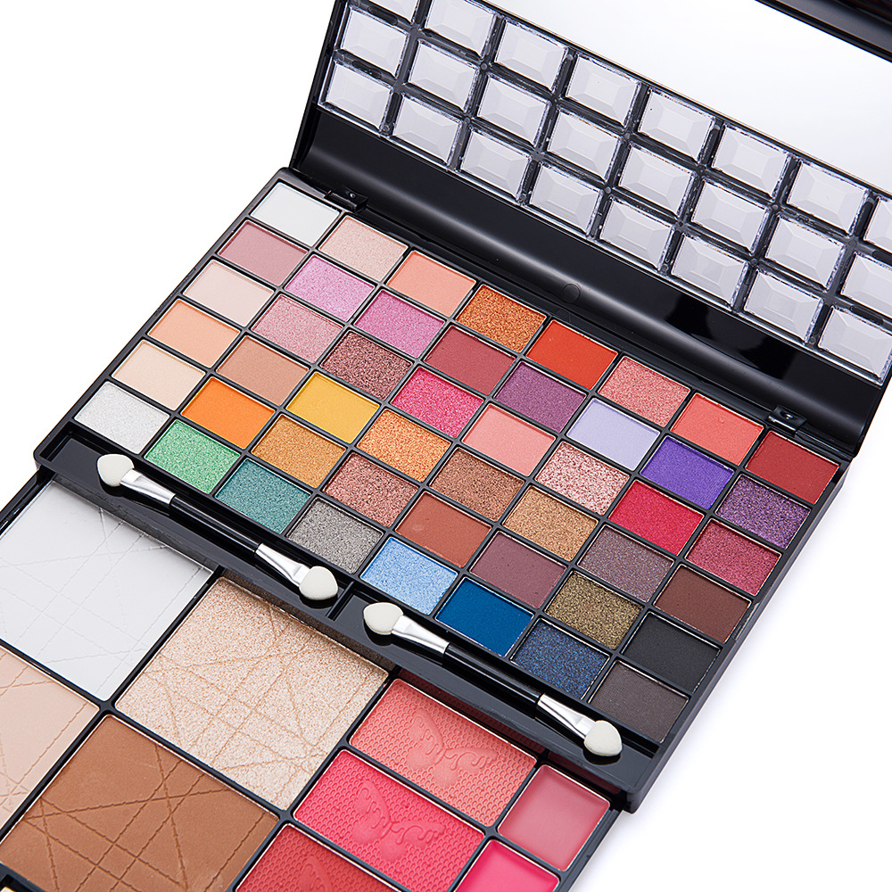 MISS YOUNG's new 60-color eyeshadow palette set, Eyeshadow blush Contouring combination gift set, Makeup palette Specification drawing