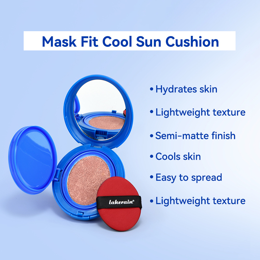 lakerain Blue Cushion Foundation Semi-matte Cushion Foundation Liquid Specification drawing
