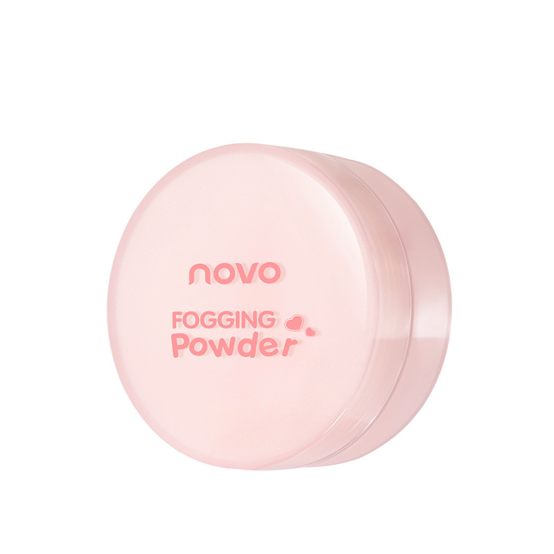 NOVO Misty Setting Loose Powder is waterproof, sweat-proof, long-lasting oil control, does not smudge or stick, and is a student-friendly honey setting powder Item Picture