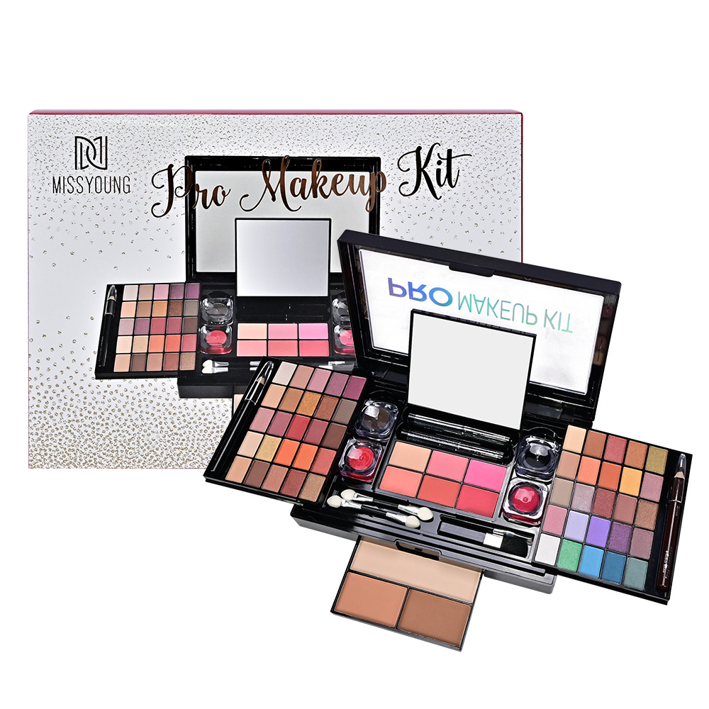 59-color eyeshadow palette plastic box set Gift set, exclusively for cross-border export of cosmetics Item Picture
