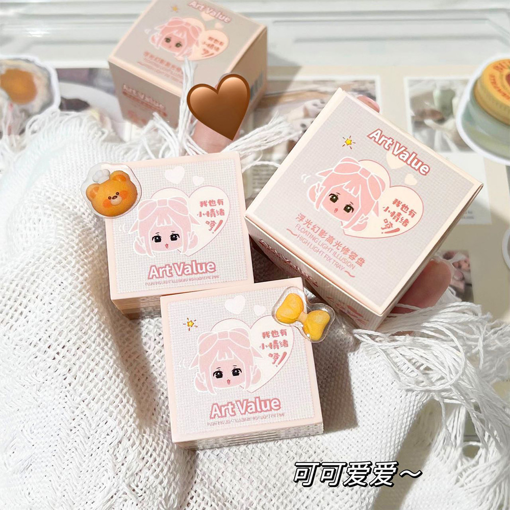 New Art Value embossed Emotional Contouring High-gloss one box four-color matte Contouring tray Cross-border affordable wholesale full figure