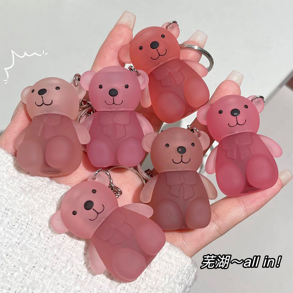 Art Value Cute Little Bear Velvet Lip Mud, soft mist, white and smooth lip glaze, low saturation color, versatile and affordable details Picture