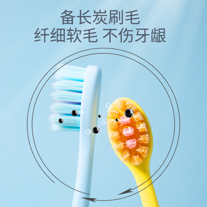 UUKKG Soft Bristle Toothbrush Set for Adults: Fine Bristles, dense bubbles, and soft bristles for gum protection details Picture
