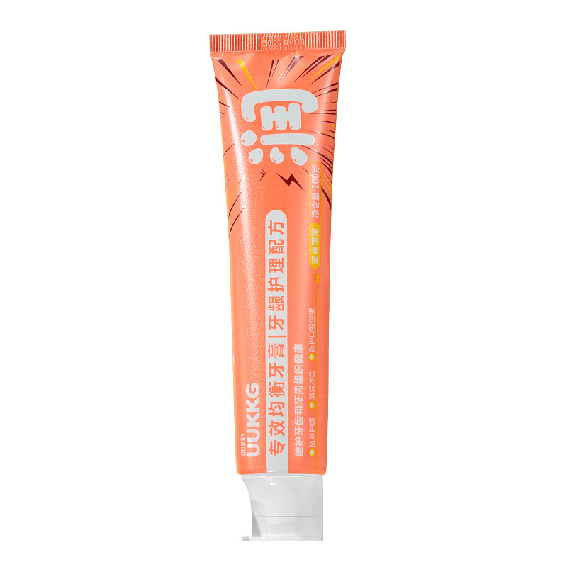 UUKKG Youyoumen Moisturizing Special Effect Balanced Toothpaste for Gum Care, Fresh Mint Toothpaste 100g Item Picture