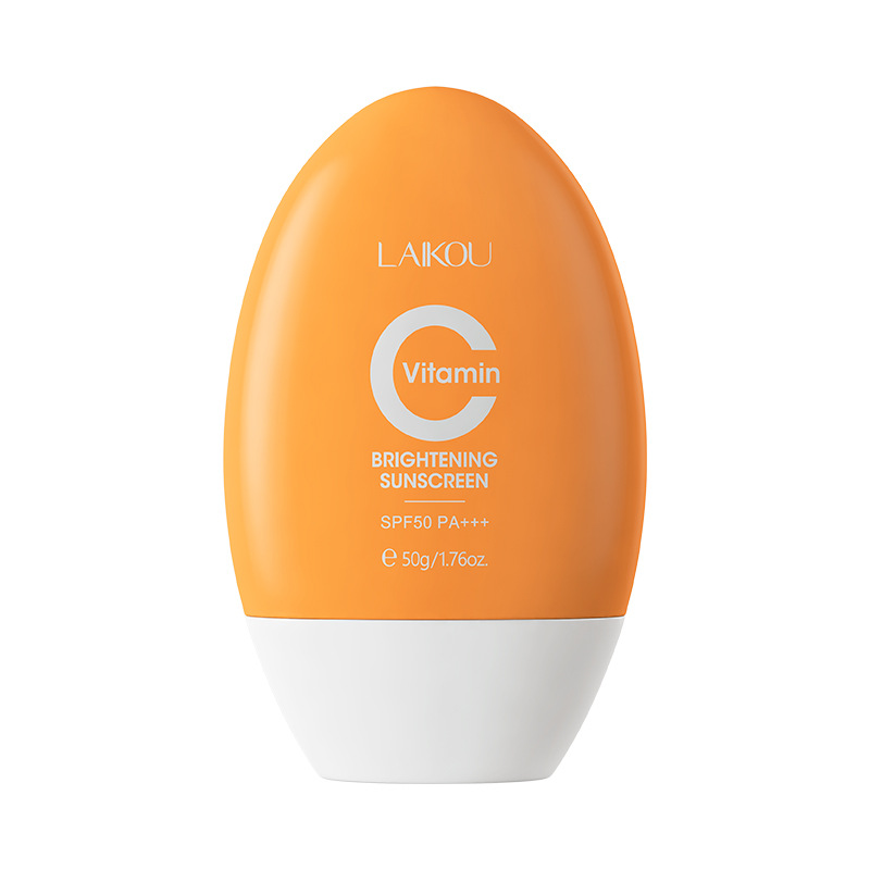 LAIKOU Vitamin C sunscreen Cream 50g from the manufacturer's supply brightening skin tone and moisturizing Item Picture
