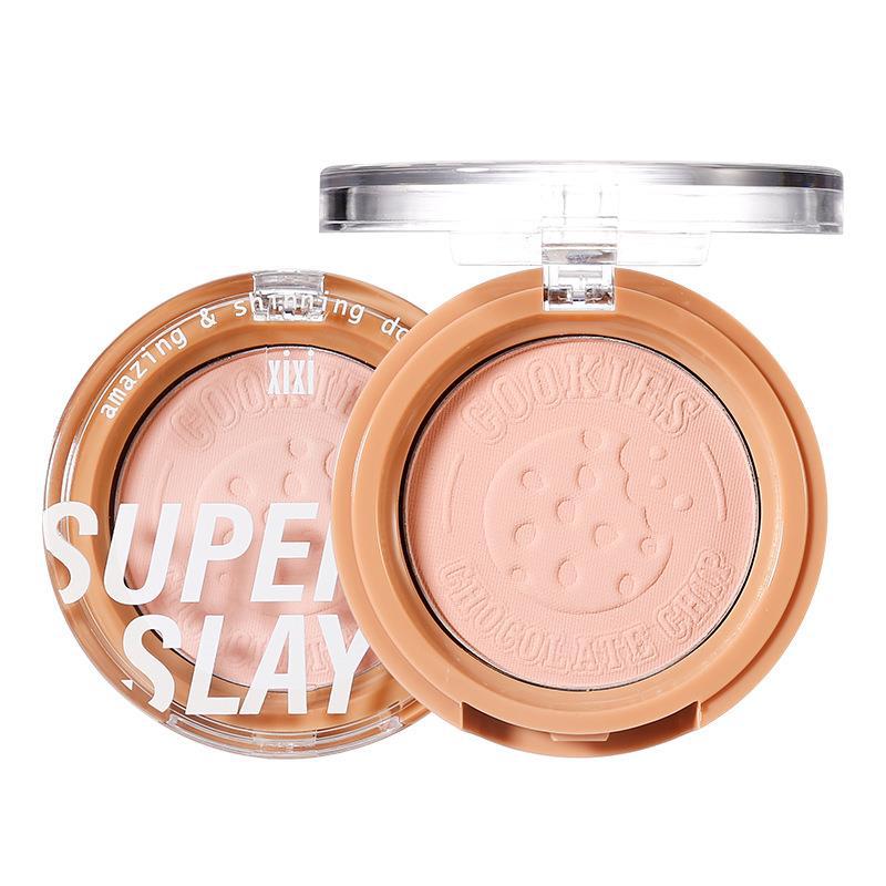 xixi Cookie Crispy Monochrome eyeshadow, brightening the undereye, pearlescent, fine shimmering, matte, pseudo-natural look, versatile for daily use, earth tones Item Picture