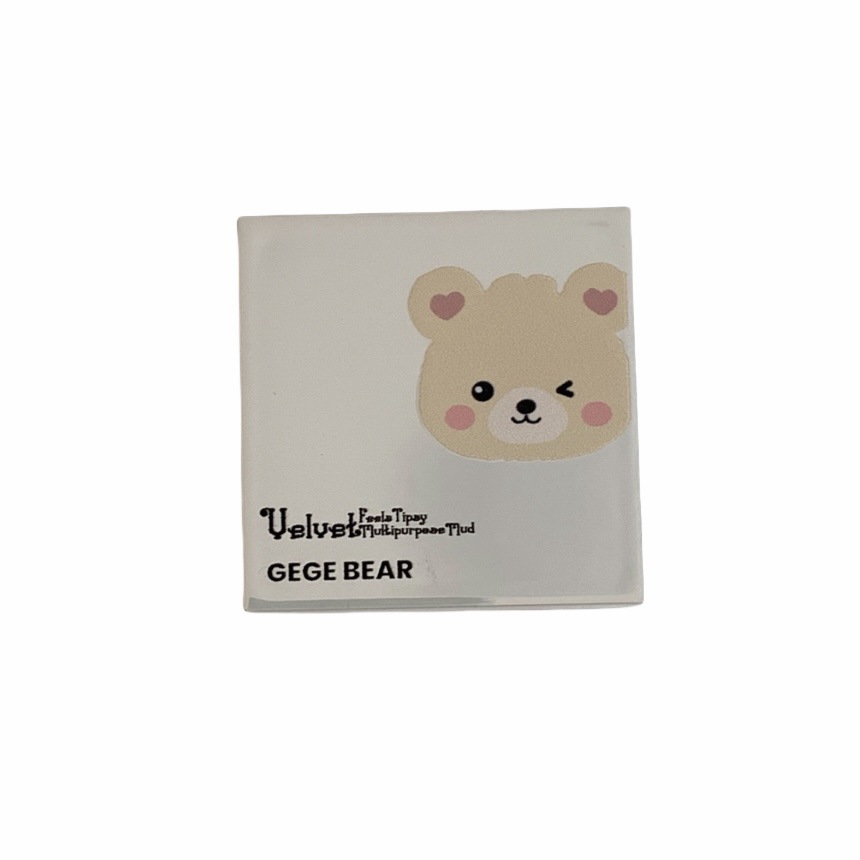 Gege bear Plush slightly tipsy Blush Multi-purpose Mud Cute Little bear lip and Cheek dual-purpose lip mud student girl vibe Item Picture