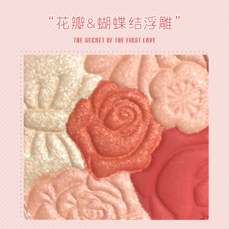 Customized embossed Chinese-style petal blush, contouring, high-gloss, matte, pearlescent blush, nude makeup blush plate wholesale genuine products Application Scenario