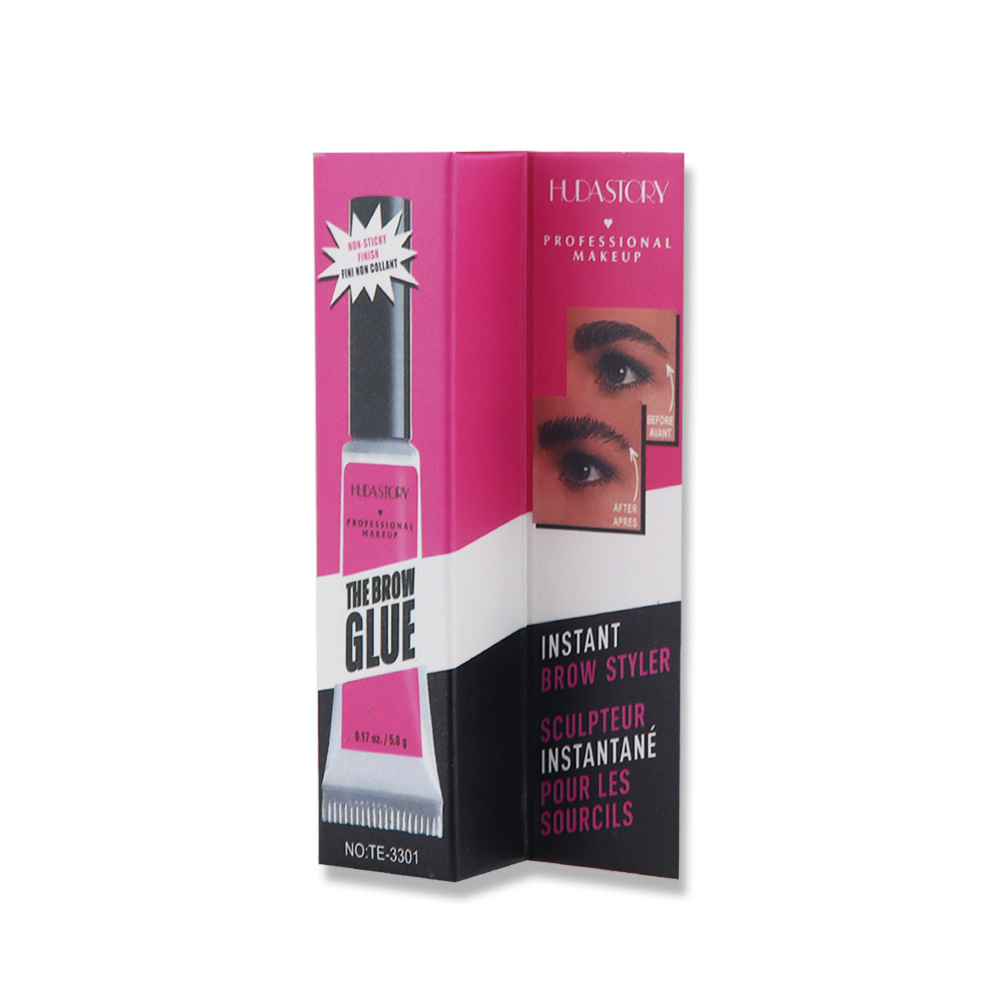 huda story Shaping Eyebrow Gel: Transparent water-resistant eyebrow shaping glue, natural, long-lasting and three-dimensional eyebrow gel Application Scenario