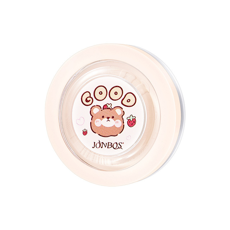 JONBOS Cloud Light Powder Compact, long-lasting oil-control, skin-soothing, concealing, dry and wet dual-purpose, waterproof and non-smudge foundation Item Picture