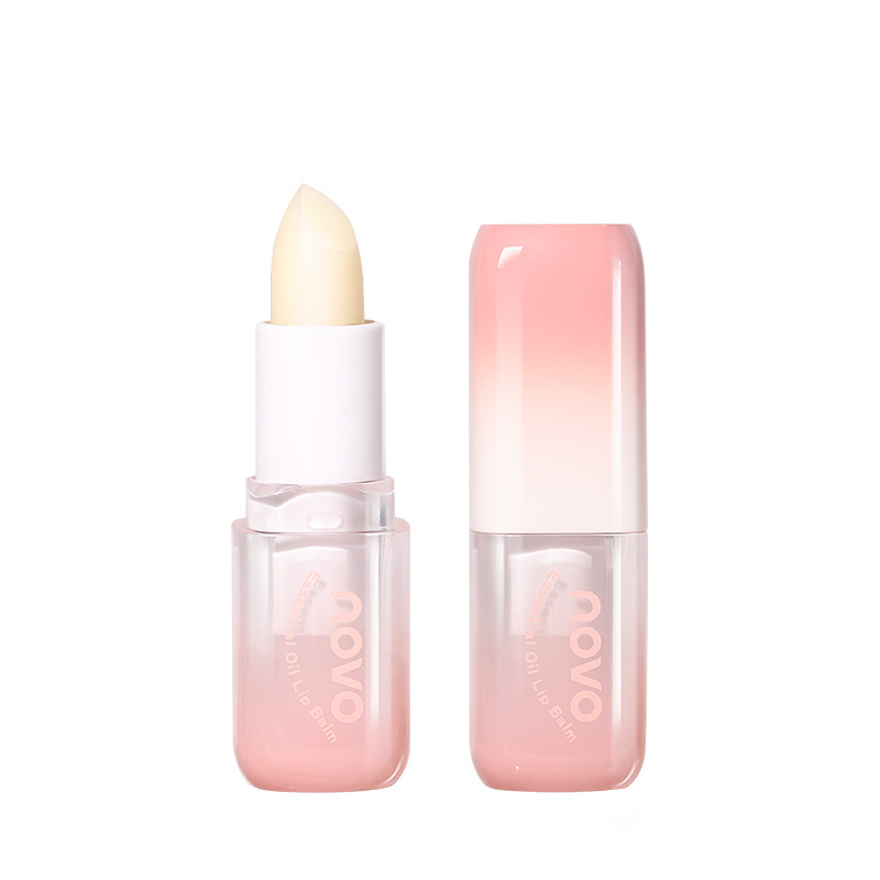 NOVO Plant-based Cleansing Lip Balm Moisturizes and hydrates, prevents dryness and cracking, and reduces lip lines. It is a colorless lip balm for the base lip Item Picture