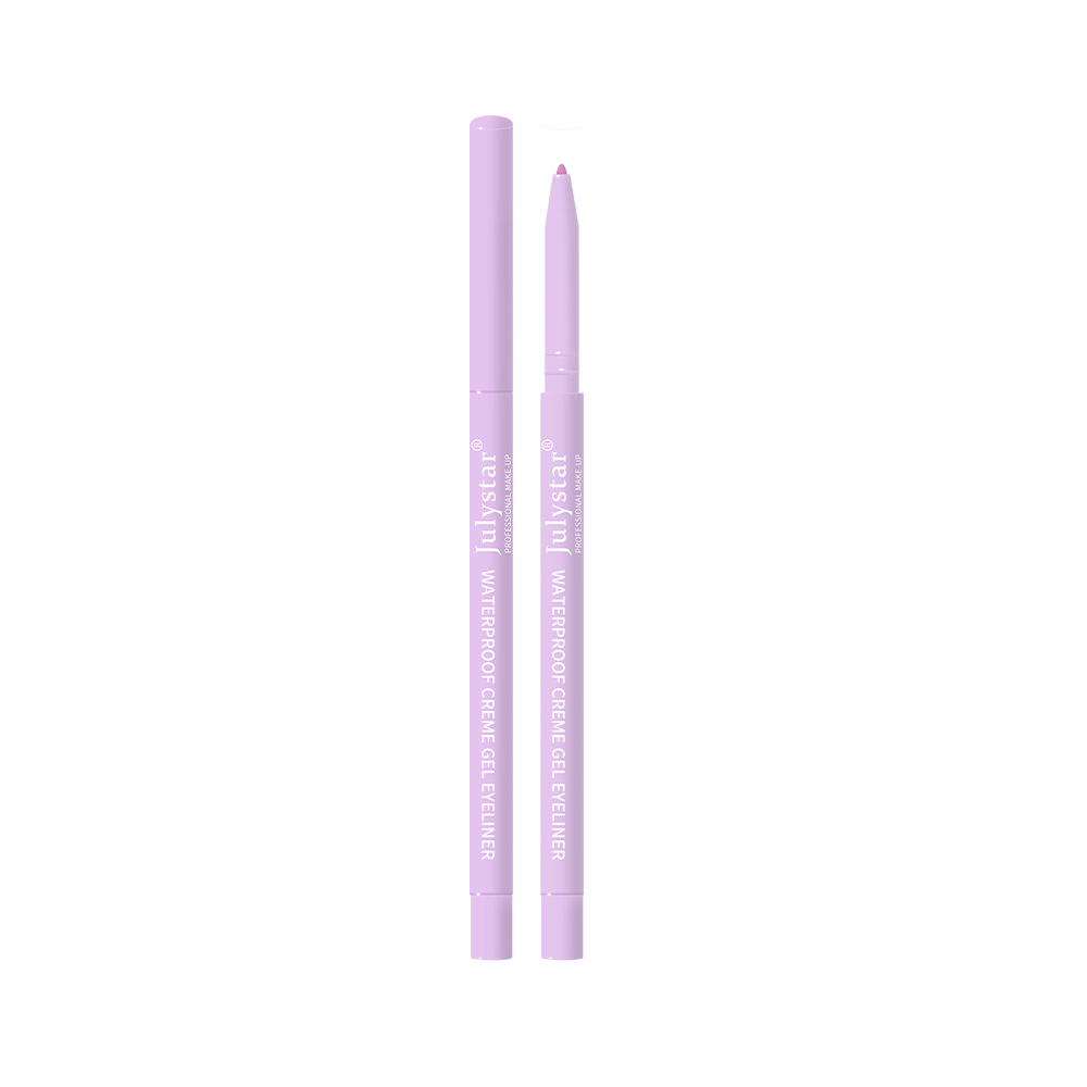 Julystar Colored UV fluorescent eyeliner Gel Pen is waterproof, oil-proof and does not smudge. It is a pearlescent eyeliner pen for cross-border beauty Item Picture