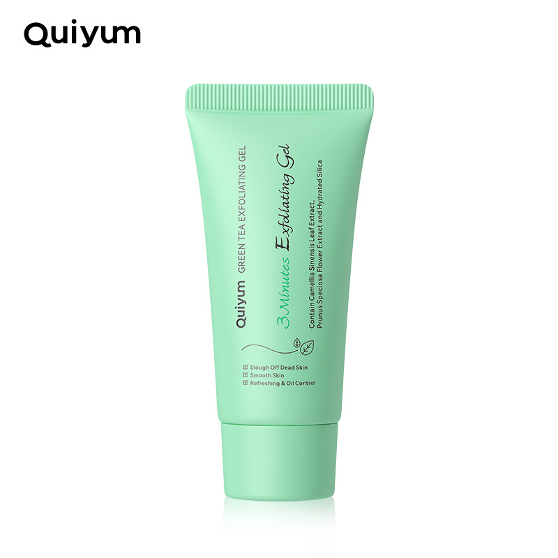 Cross-border Version QUIYUM Green Tea Keratin Gel 50g (Color Box) Facial Pore Cleansing Keratin Manufacturer Item Picture