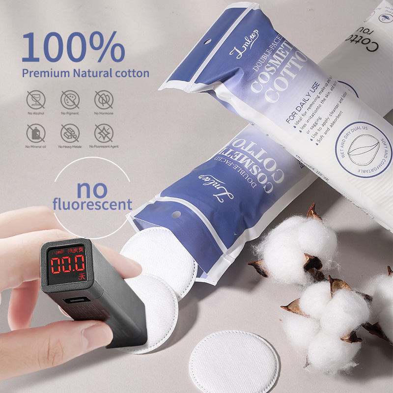 LMLTOP 80-150pcs Cotton Rounds Pads for makeup removal SY446 Application Scenario