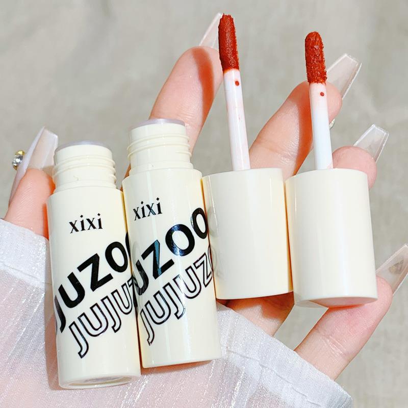 xixi Mousse Smooth Color Lip Gloss Matte Matte Velvet Whitening Lip Gloss Student Affordable and non-fading Lipstick details Picture