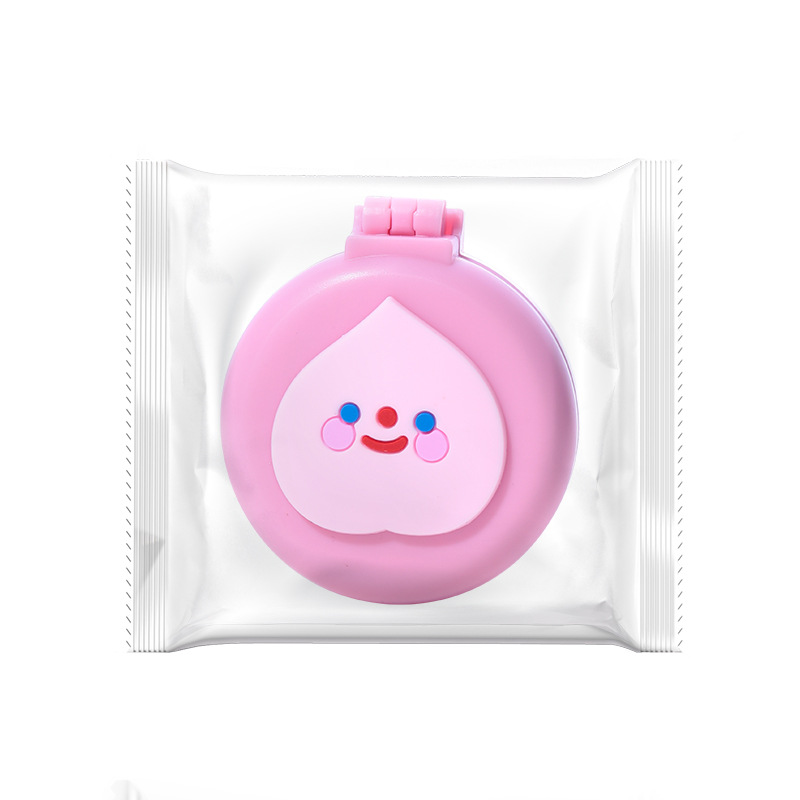 Cartoon cute, soft and adorable mirror comb, mini portable comb, mirror integrated, airbag air cushion comb, massage comb Item Picture