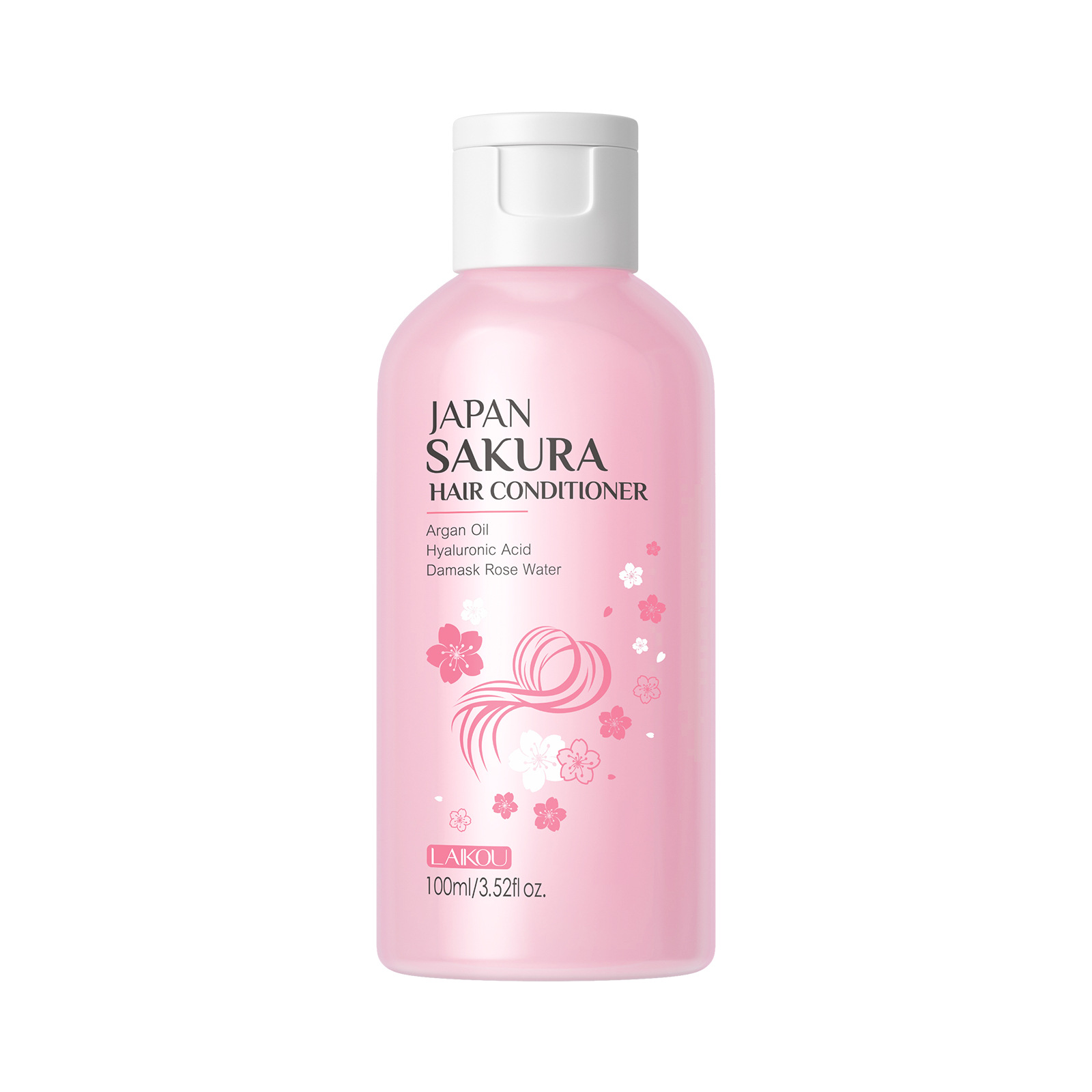 Cross-border LAIKOU Cherry Blossom Conditioner 100ml, Smooth Hair, Moisturize split ends, factory in stock wholesale Item Picture