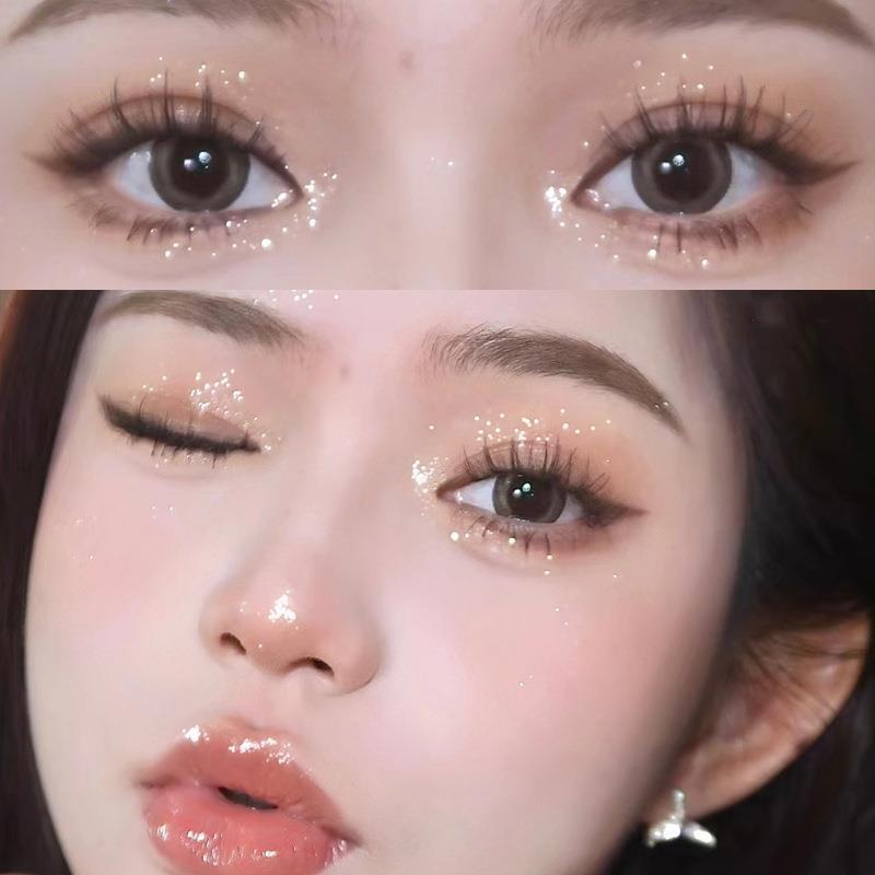 xixi Cookie Crispy Monochrome eyeshadow, brightening the undereye, pearlescent, fine shimmering, matte, pseudo-natural look, versatile for daily use, earth tones Specification drawing