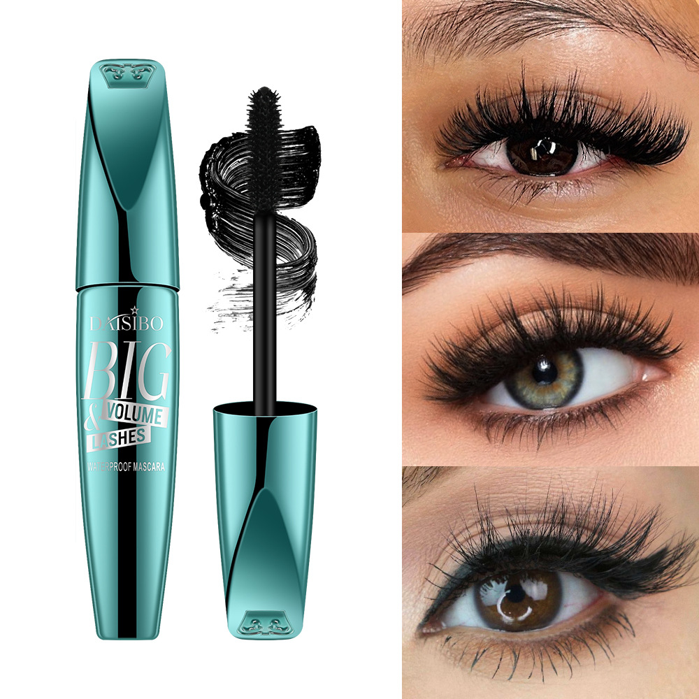 Cross-border Crown Mascara is thick, slender, waterproof, non-staining, long-lasting and thick. TEMU curls and sets the shape for eyelashes details Picture