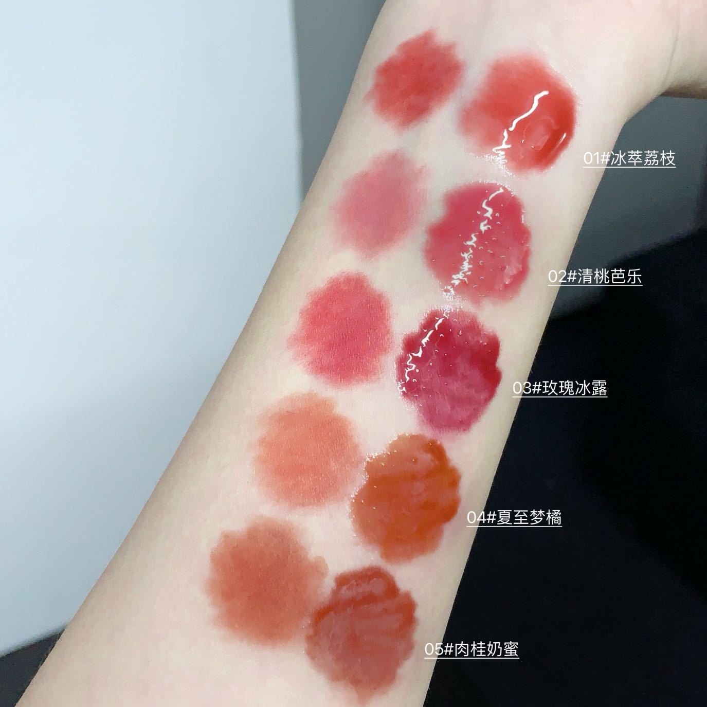 kobeleen double-headed lip gloss pen matte mirror surface two-in-one Lipstick velvet Fine, moist and chubby lip liner pen Specification drawing
