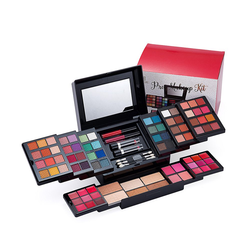 MISS Young 88-color makeup palette, Eyeshadow Lipstick, contouring Set, Eyeshadow palette gift wholesale Cross-border Foreign trade details Picture