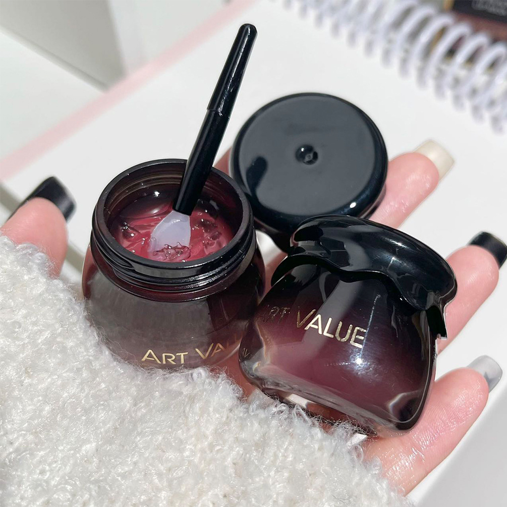 Art Value Little Black Can Lip Mask Moisturizing and Nourishing Lip Balm Refreshing and non-greasy Versatile Lip Makeup Affordable Cross-border Batch full figure