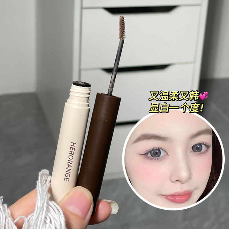 HERORANG's natural and ingenious eyebrow dyeing cream makes each eyebrow distinct and naturally three-dimensional. Wild eyebrows are long-lasting and less likely to smudge across borders Specification drawing