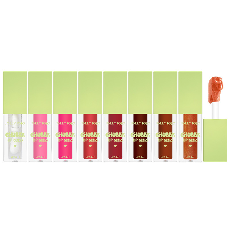 Cross-border JOLLY JOJO Lip Moisturizing Lip Oil, Lip Plumming Moisturizing Lip Care Oil, Mirror Lip Glaze, Transparent Lip Gloss, wholesale makeup Item Picture