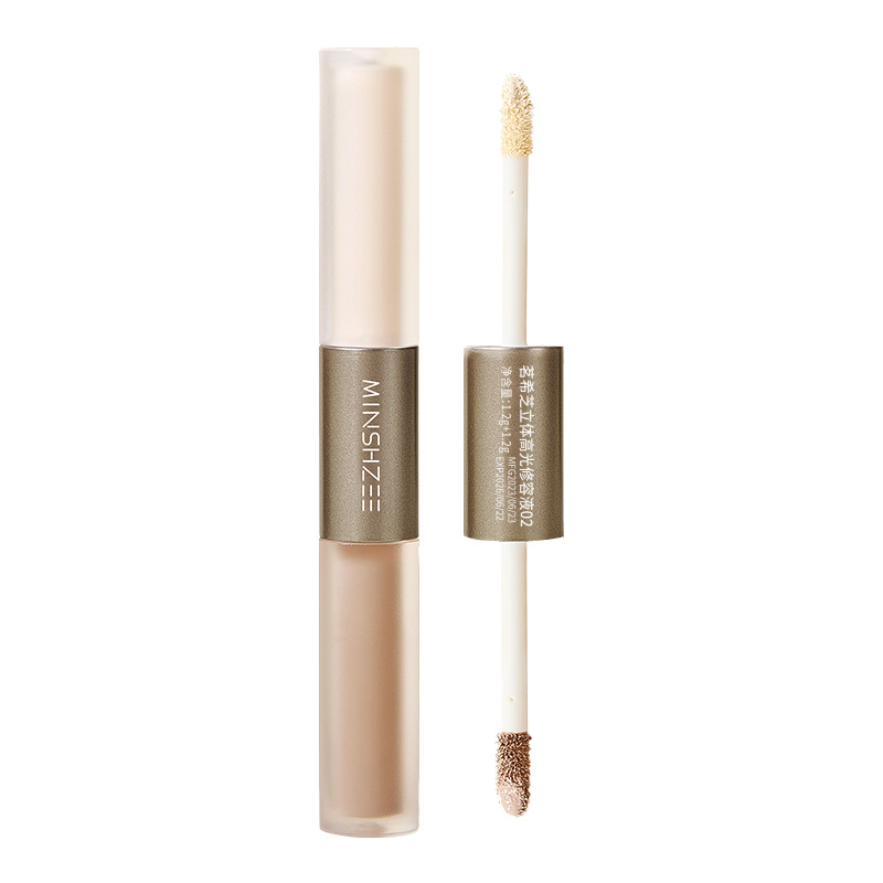 Mingxi Zhi Dual-head Liquid Highlighter Contouring and Facial Contouring Stick Nose Shadow Side Shadow Facial Brightening Pen Liquid Cross-border Item Picture