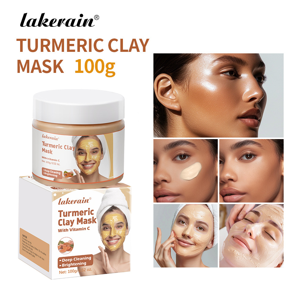 Lakerain Vitamin Mud Mask Pore Cleansing Mask Mud application type full figure
