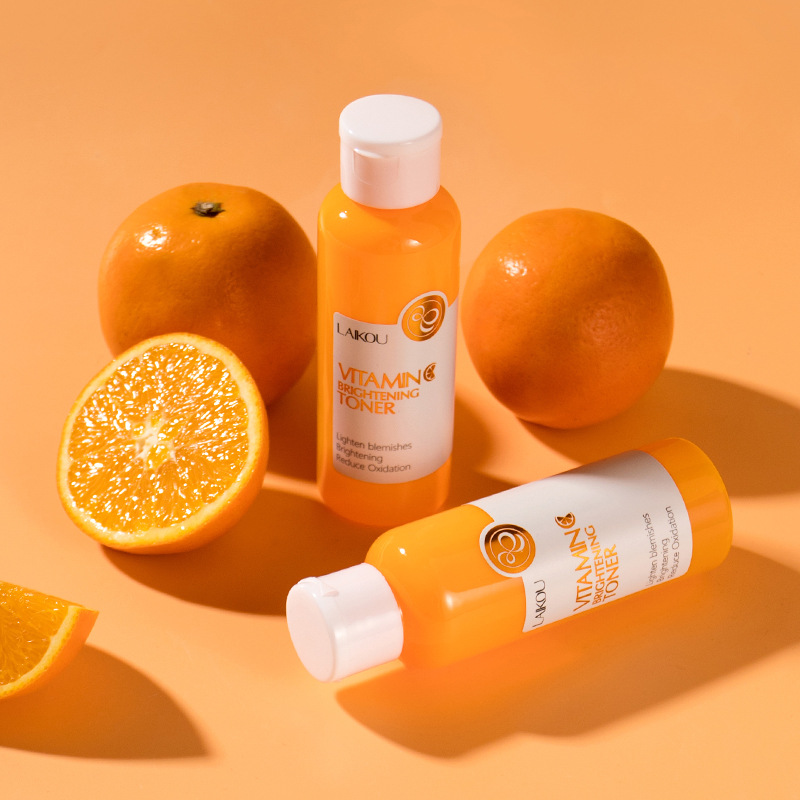 Cross-border LAIKOU Vitamin C Toner 100ml Hydrating and Moisturizing Toner Cosmetics Manufacturer Wholesale AliExpress details Picture
