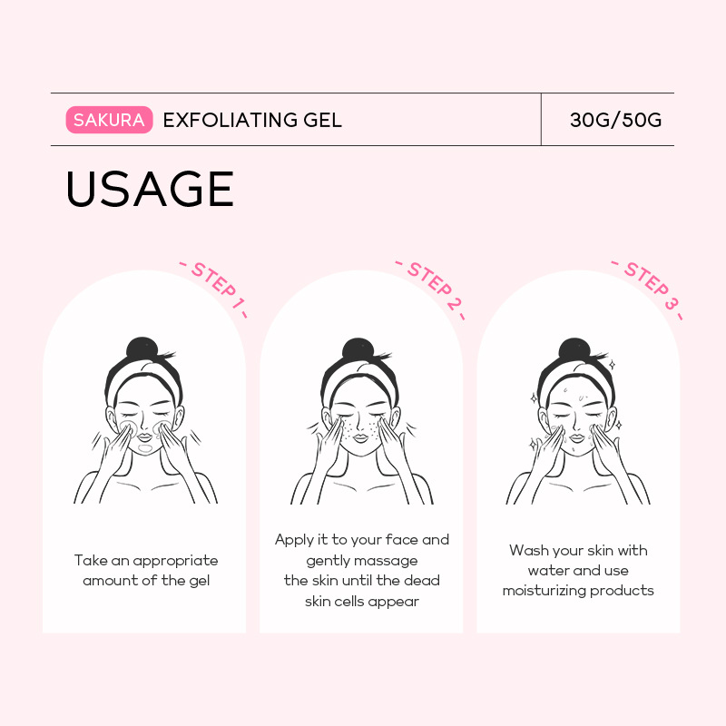 temu version QUIYUM Cherry Blossom Keratin Gel 30g (Tube) Facial Pore Cleansing Keratin Manufacturer details Picture