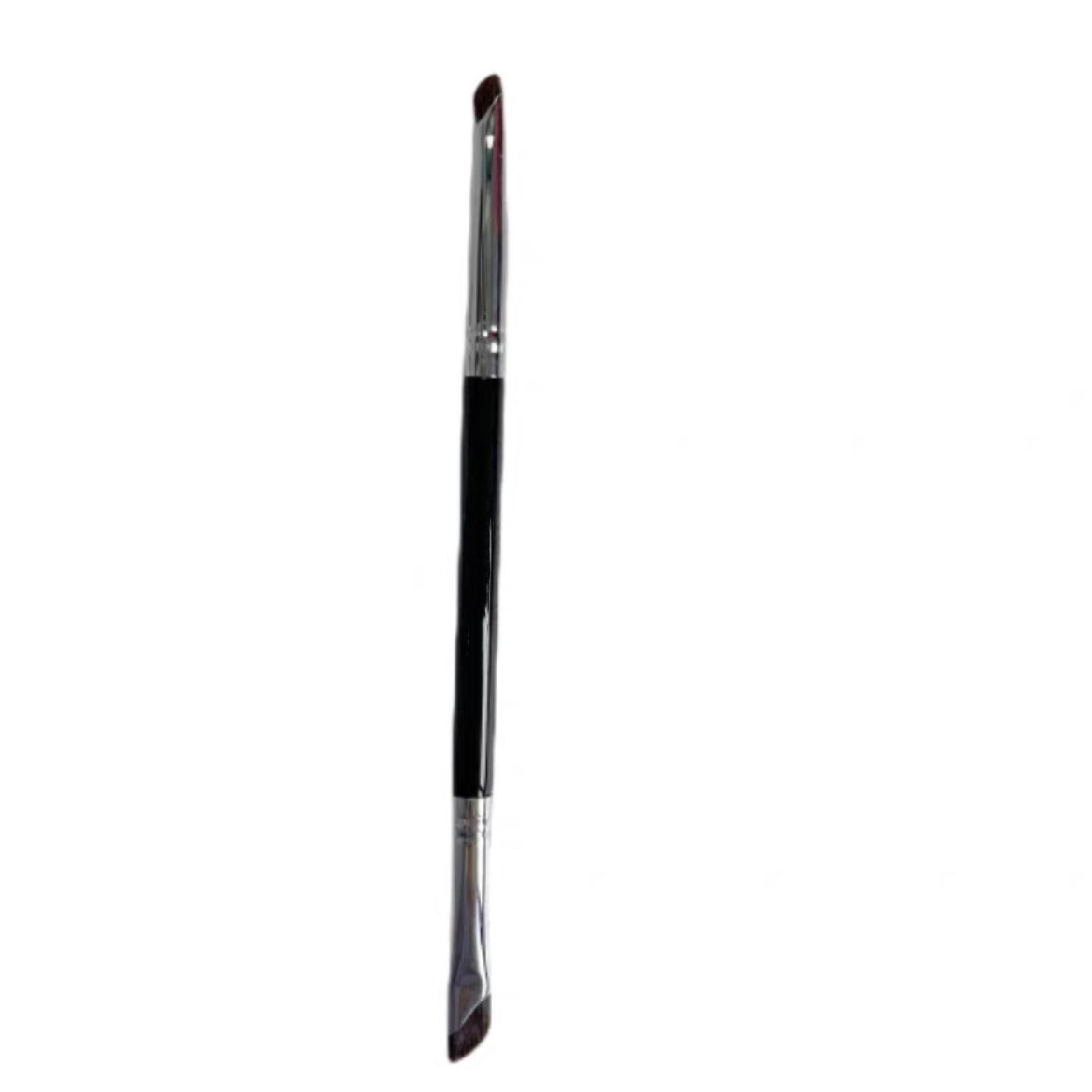 Double-headed sickle blade eyeliner brush, flat bevel Angle horizontal silkworm pen, eyeshadow brush, detail brush, eyelid down to makeup brush Item Picture