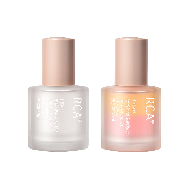 RCA Hair Essential Oil 30ml: Dry, frizzy hair Tips, Damaged hair from dyeing and perming, Smooth and lustrous no-Shampoo Oil Item Picture